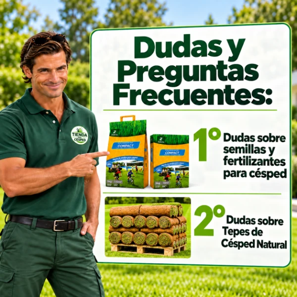 preguntas frecuentes la tienda del cesped movil